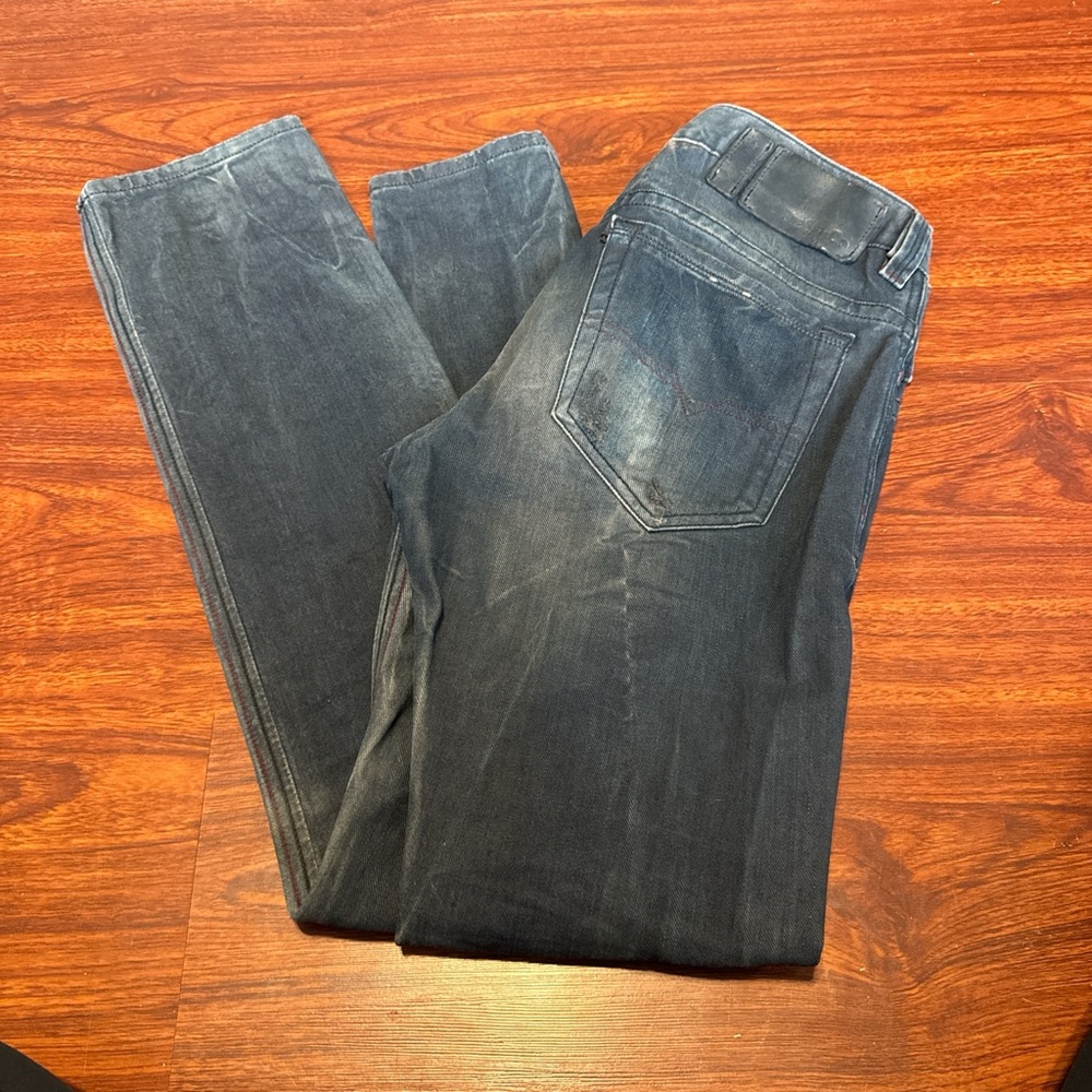 Diesel Thavar Dark Blue slim skinny Jeans